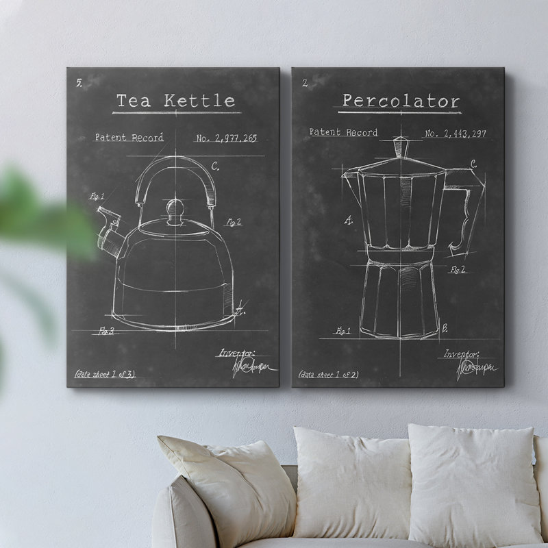 Morning Routine V-Premium Gallery Wrapped Canvas -Ready to Hang, 27" H x 36" W