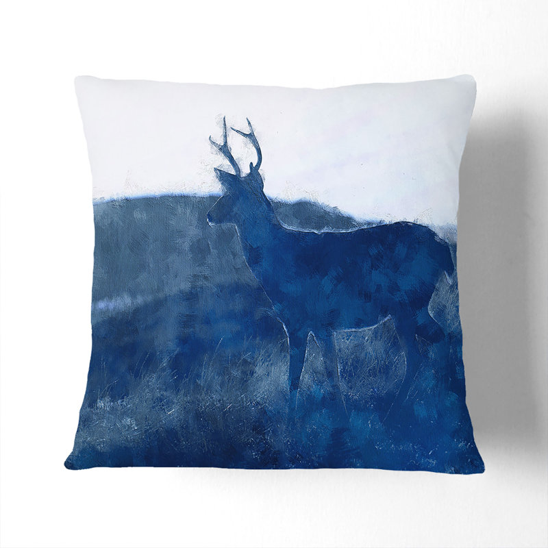 Square Throw Cushion, 40cm H x 40cm W x 15cm D, Stone
