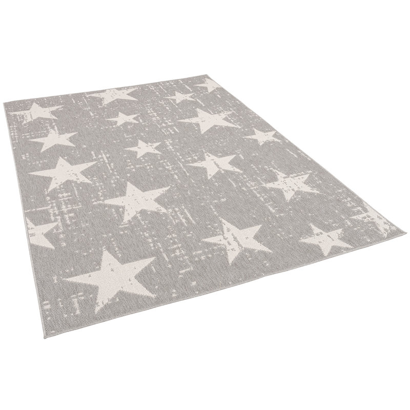 Buket Rectangle Geometric Area Rug, Rectangle 80 x 150cm