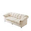 Canapé rembourré moelleux 94,8 po à assise profonde et confort moderne 94,8 po convenant aux salons, aux chambres à coucher, aux bureaux et aux appartements, beige-535623906