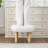 Rothe 22" Round Tufted Ottoman Footstool-106035944