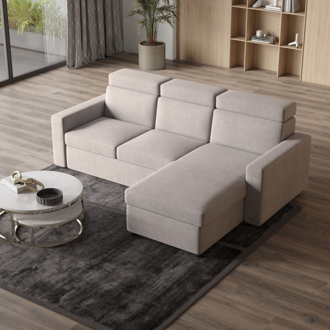 Ecksofa Sharray mit Bettfunktion