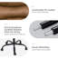 Chaise de bureau Kaynath -539233736