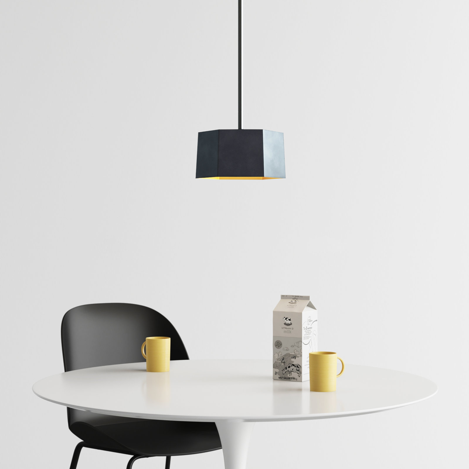 Allo Single Light Metal Dimmable LED Pendant