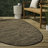 Omid Modern Rustic Abstract Brown/Black Indoor/Outdoor Rug-82281484