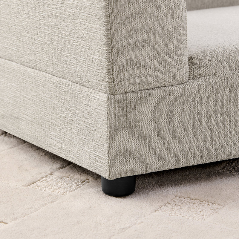 Canapé confortable surdimensionné pour animaux de compagnie de taille moyenne / grande, Beige