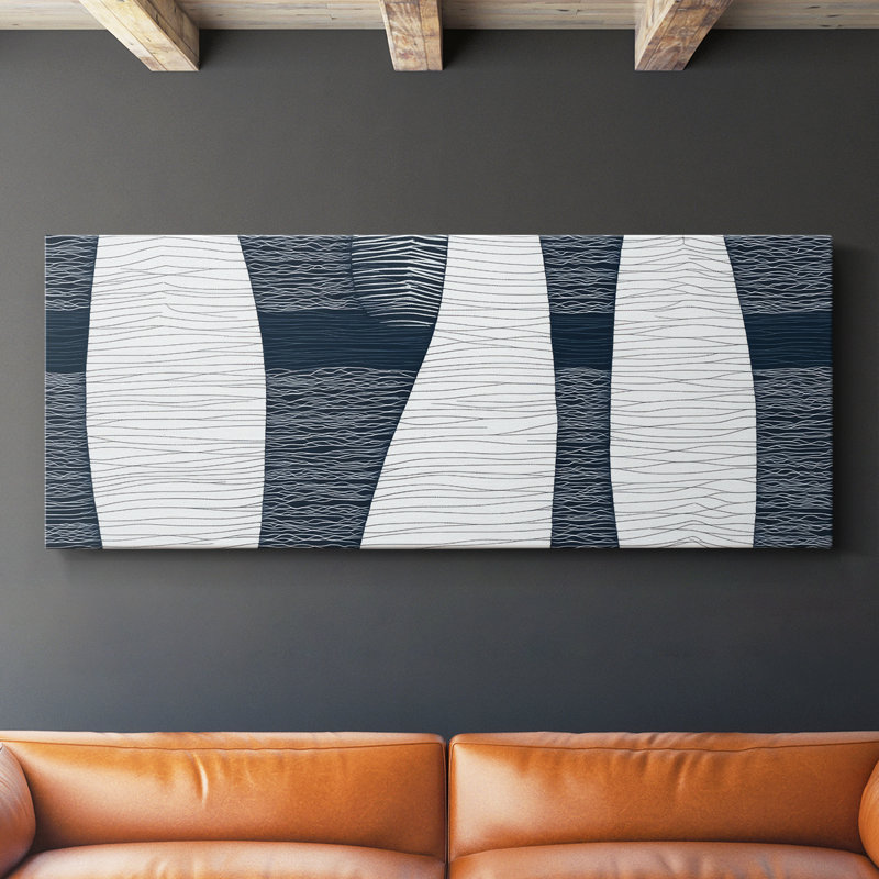 Abstract Series-DCCXXXII- Gallery Wrapped Canvas -Ready to Hang, 12" H x 30" W