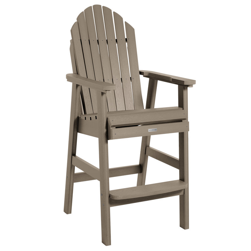 Tabouret de bar 29,25 po Caicos, Brun clair