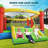 15.3'x 12' 840D Large Bounce House Oxford Inflatable Bouncers with Blower & Slide