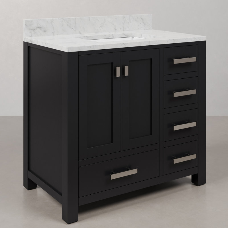 Steve 36'' W Single Vanity, Espresso