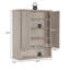 Cesiro 24 Pair Shoe Storage Cabinet With Adjustable Shelves-1230387379-1213603815