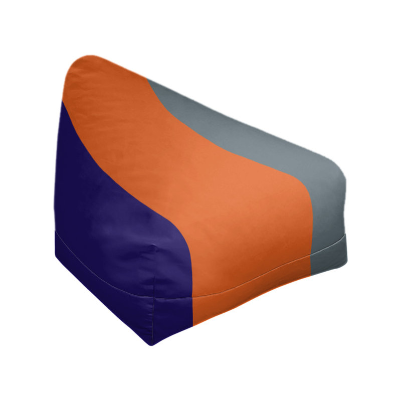 Fauteuil à billes Washington, Mauve / Orange / Gris, 27 po x 27 po x 30 po