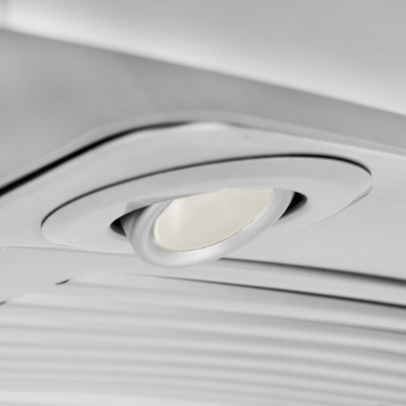 36" 400 CFM Ducted Island Range Hood in Stainless Steel