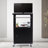 Steel Large AV Cart Adjustable Height Cart with Locking Cabinet