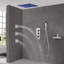 Pomme de douche double Rough Rain