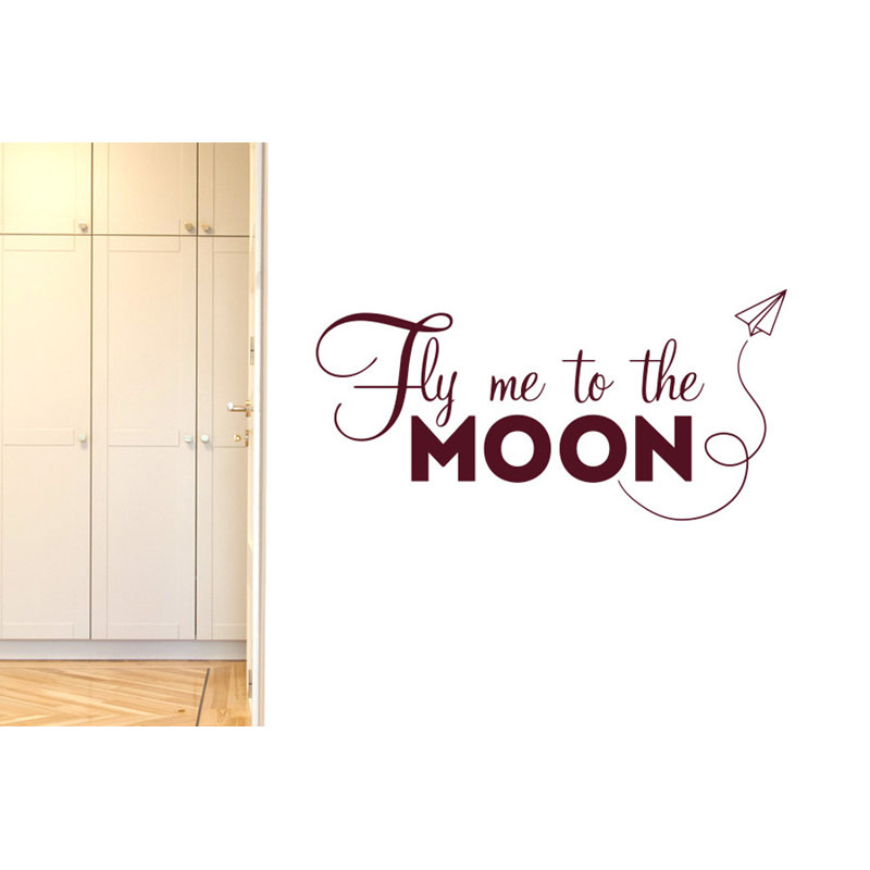 Wall Decal, Burgundy, Large