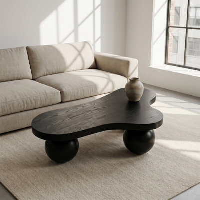 Table basse en forme de nuage