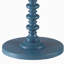 Table d'appoint circulaire bleue en bois-990562541