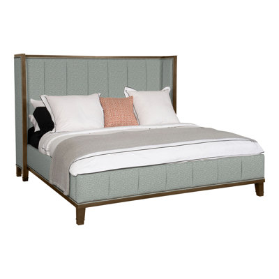 Mattingly Solid Wood Wingback Bed