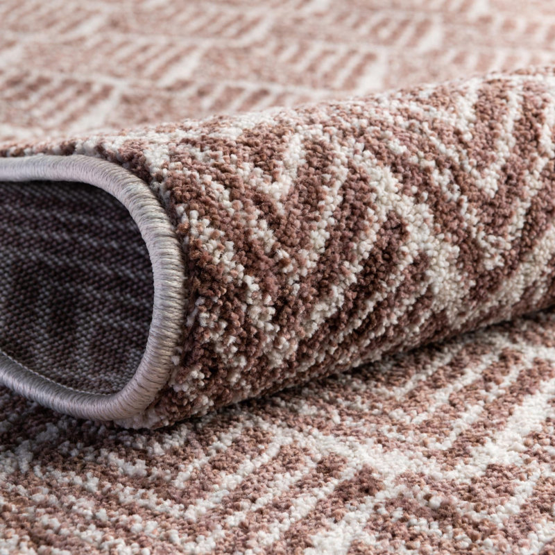 Tapis Everly Quinn Jera, Rond 3 pi 3 po
