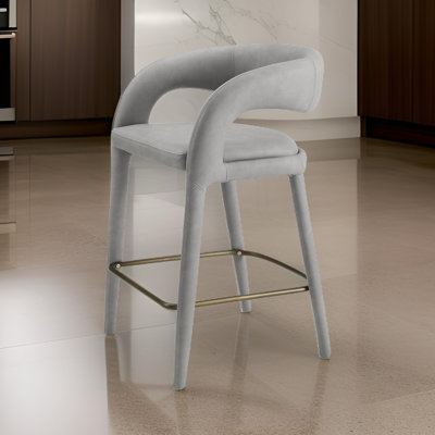Tabouret de comptoir en cuir Freestyle