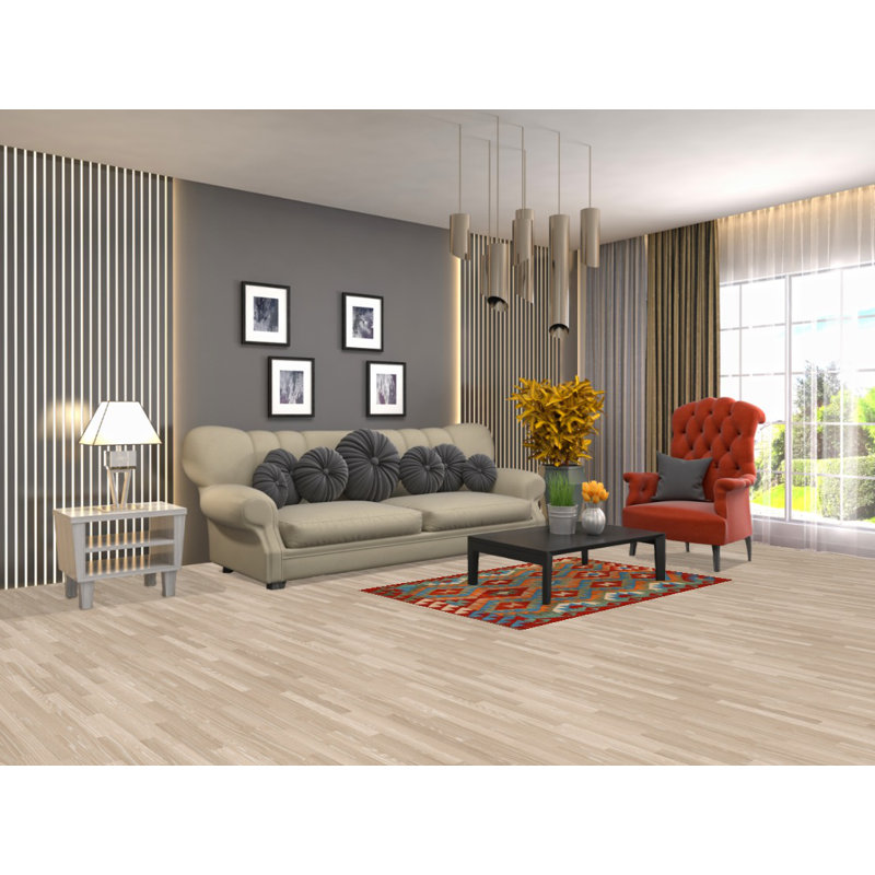 Tapis oriental géométrique Kilim 3 x 5