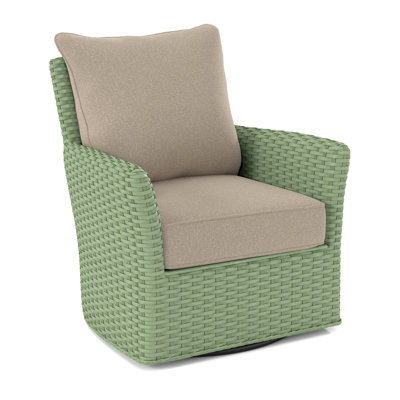 Lanai Upholstered Swivel Armchair