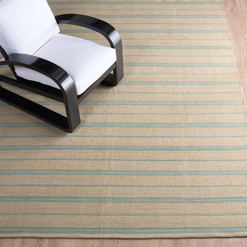 Ralph Lauren Sagaponeck Stripe Wool Striped Rug, Rectangle 8' x 10'