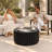 Deja 28"W Round Concrete Outdoor Coffee Table