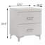 2-Drawer Bedroom Nightstand