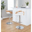 Tabouret de bar pivotant réglable et similicuir-172244195-172244196-172244205
