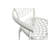 3 Piece Patio Bistro Set Cast Aluminum Bistro Table And Chairs Set Of 2 With Umbrella Hole,All Weather Metal Bistro Table Set,Outdoor Patio Furniture Set For Garden With Cushion White-1054663613