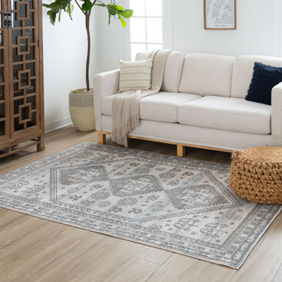 Tapis gris Edwin