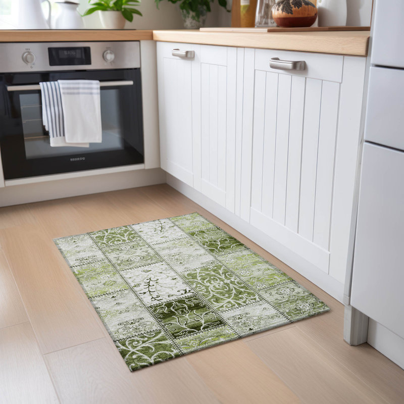 Tapis intérieur / extérieur Milani avec envers antidérapant, Rectangle 1 pi 8 po x 2 pi 6 po