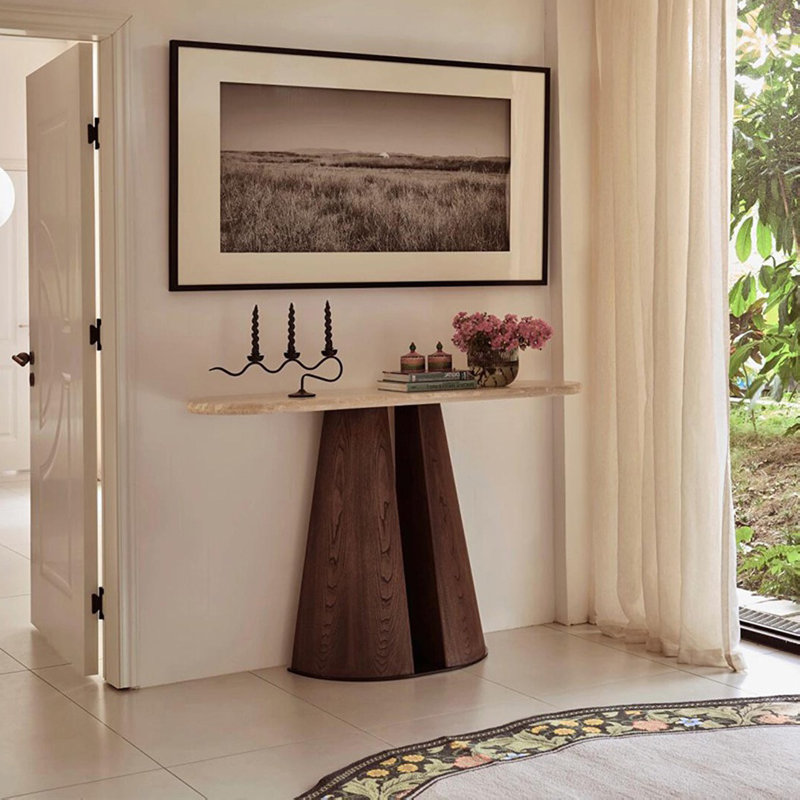 Console lisse et élégante, H 15,75 po x l 55,12 po x P 29,53 po