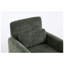 Fauteuil d'appoint sculpté en chenille l 25,2 po x P 28,74 po x H 19,69 po HDA Furniture-996544577