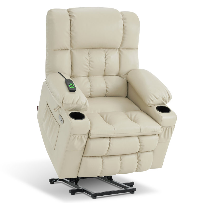 Fauteuil inclinable électrique MCombo, Blanc