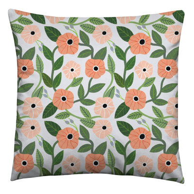 Adelina Floral Square Cushion