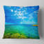 Coussin pittoresque «Seashore» bleu vert-29459879-29459883