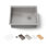 Strive® 23 In. Undermount Single-Bowl Workstation Kitchen Sink