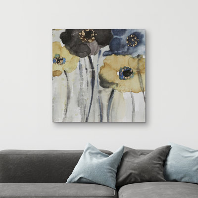 flowers - 32"x32" art on canvas