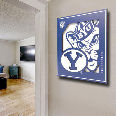 " 3D Logo Series Wall Art-12x12 "