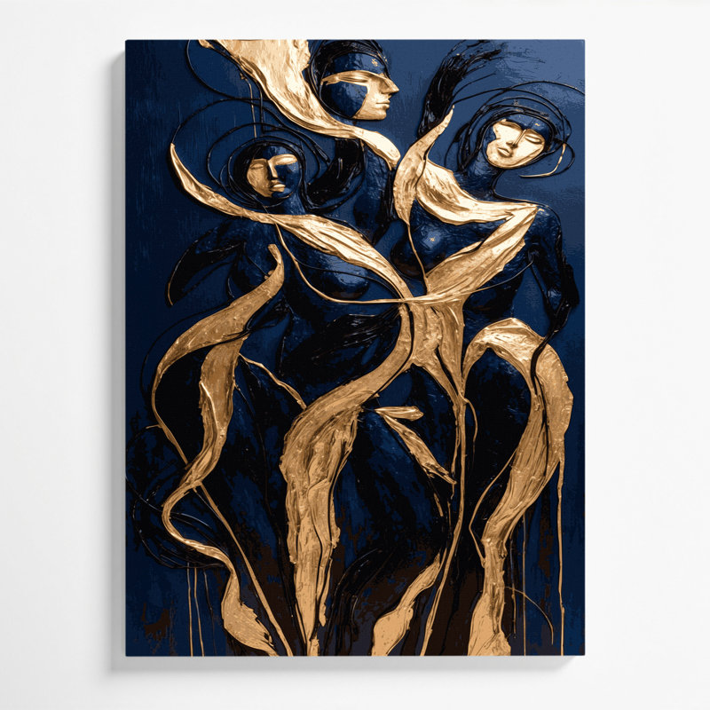 Abstrait art figuratif gris sur toile 67, H 18 po x l 12 po