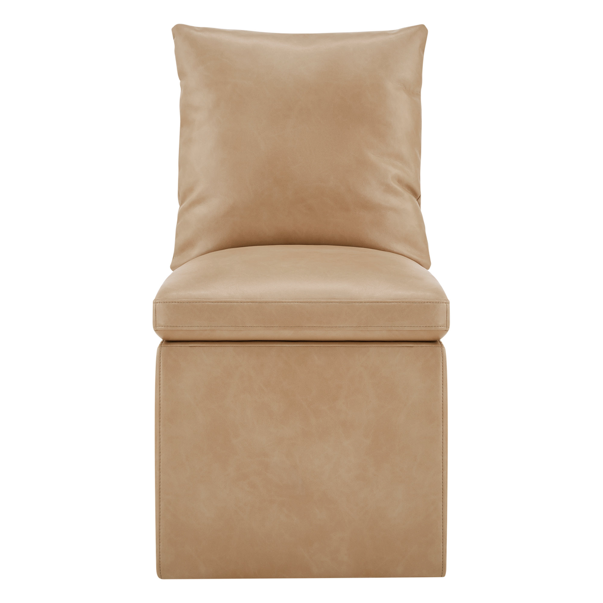 Alayaa Upholstered Side Chair, Copley Brown Performance