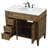 Rivers 40'' Single Bathroom Vanity with Carrara Marble Top-73360002