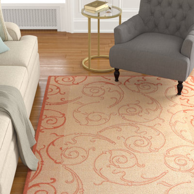 Herefordshire Performance Floral Indoor/Outdoor Area Rug