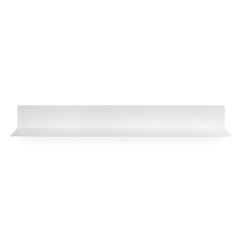Tablette flottante Welf, Gris / vert, H 4,5 po x l 40 po x P 8,3 po