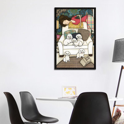 Bichon Bitchin by Jamie Morath - Print on Canvas