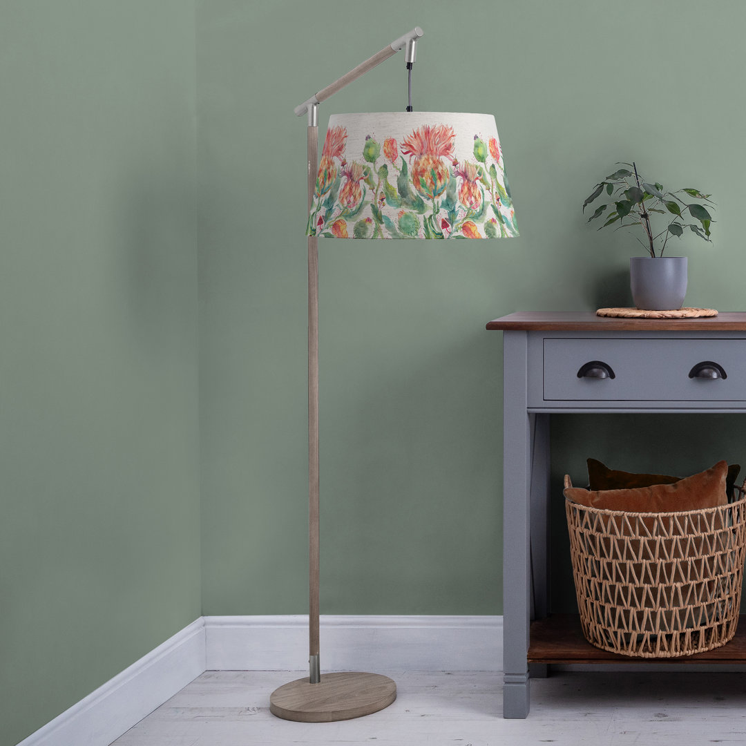 164cm Brown Task Floor Lamp