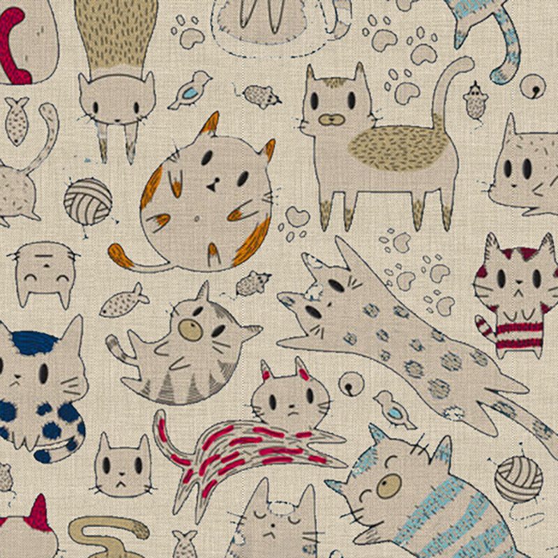 Water Resistant Anti-Fatigue Kitchen Mat, Calico Tan